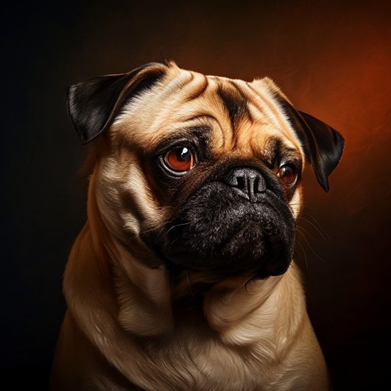 Guilty pug
